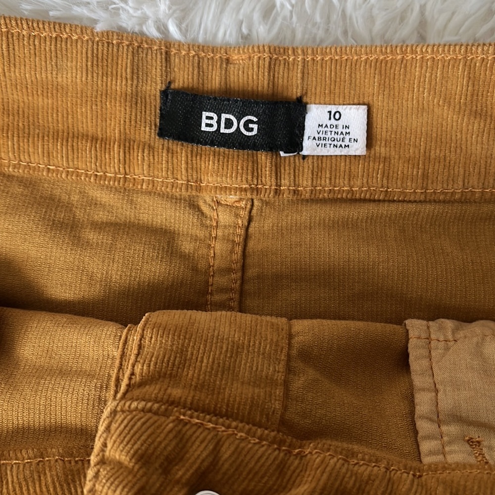 Corduroy Tan Skirt - Picture 3 of 4